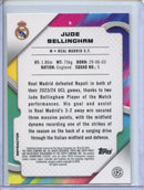 2024-25 Topps Finest UEFA Jude Bellingham Refractor