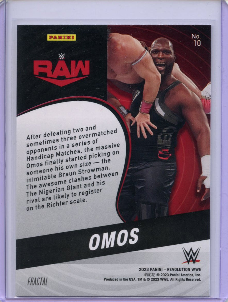 2023 Revolution WWE Omos Fractal