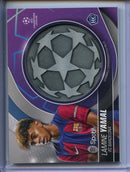 2023-24 Topps UEFA CC Lamine Yamal Starball Commemorative Relic