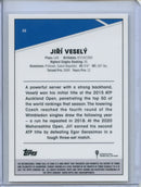 2021 Topps Chrome Tennis Jiri Vesely