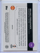 2024-25 Topps Chrome UEFA Club Comps Bruno Fernandes Refractor