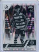2022-23 Topps Chrome UEFA Rodrigo RIbeiro Black & White Ray Wave