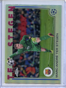 2024-25 Topps Chrome UEFA Club Comps Marc-Andre ter Stegen Refractor
