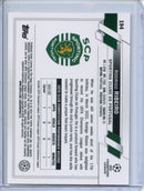 2022-23 Topps Chrome UEFA Rodrigo RIbeiro Black & White Ray Wave