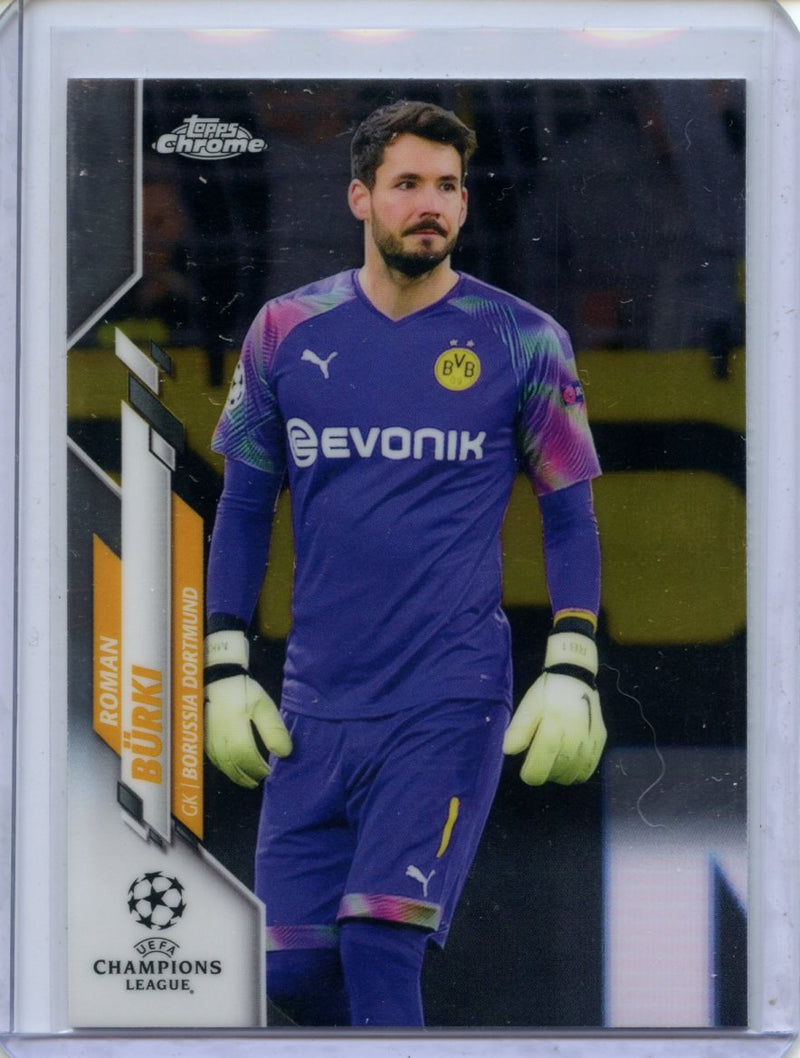 2019-20 Topps Chrome UEFA CL Roman Burki