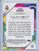 2024-25 Topps Finest UEFA Luka Modric Refractor
