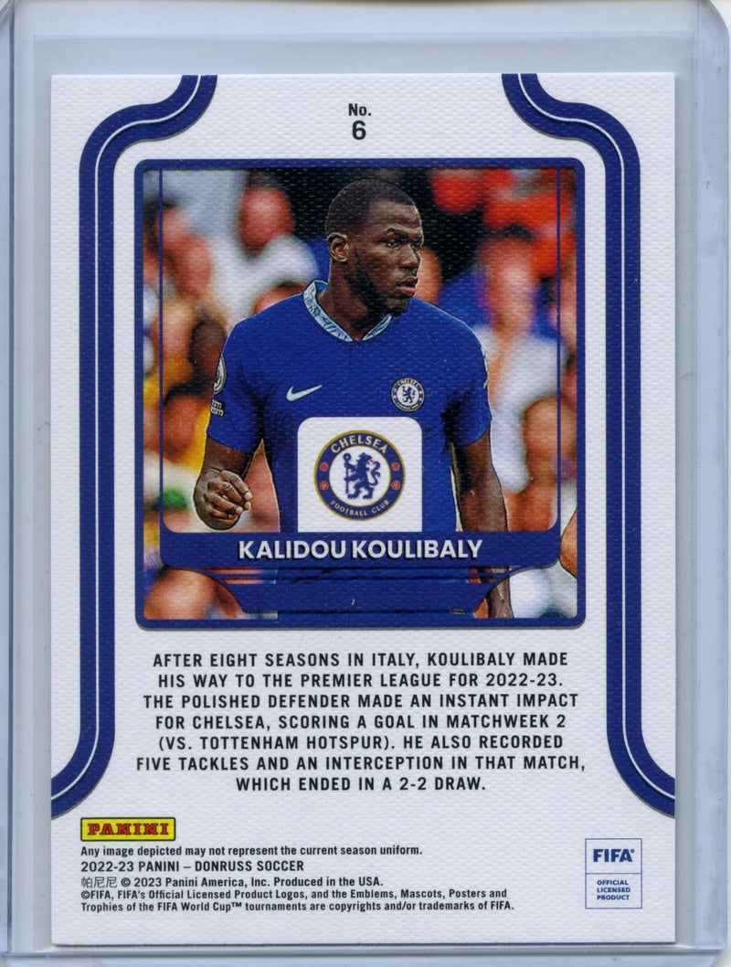 2022-23 Donruss FIFA Kalidou Koulibaly Elite Series