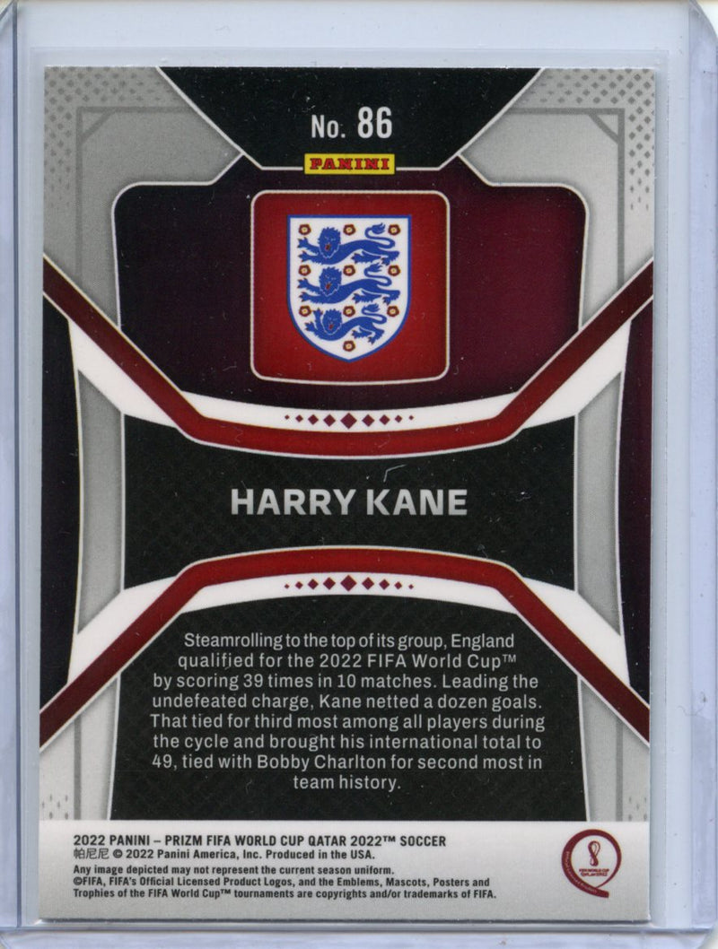 2022 Panini Prizm FIFA World Cup Qatar Harry Kane