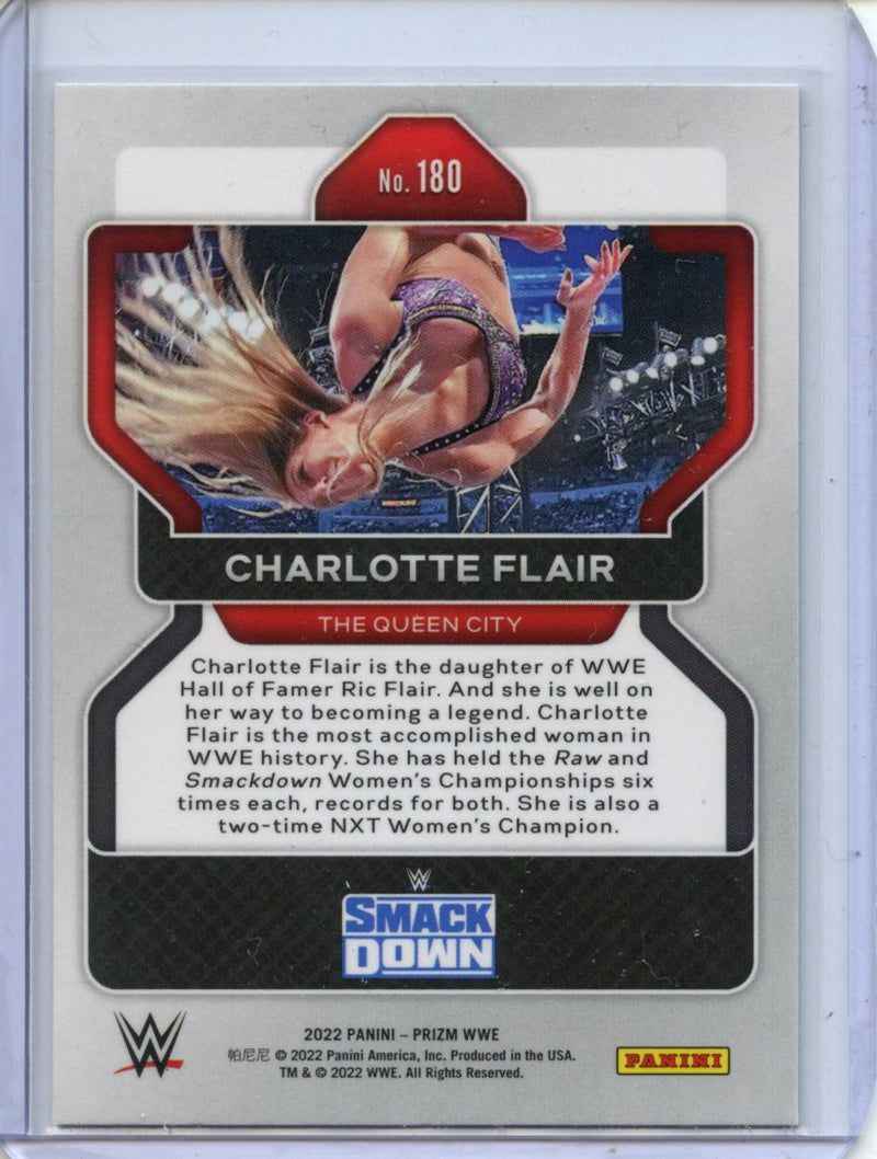 2022 Prizm WWE Charlotte Flair