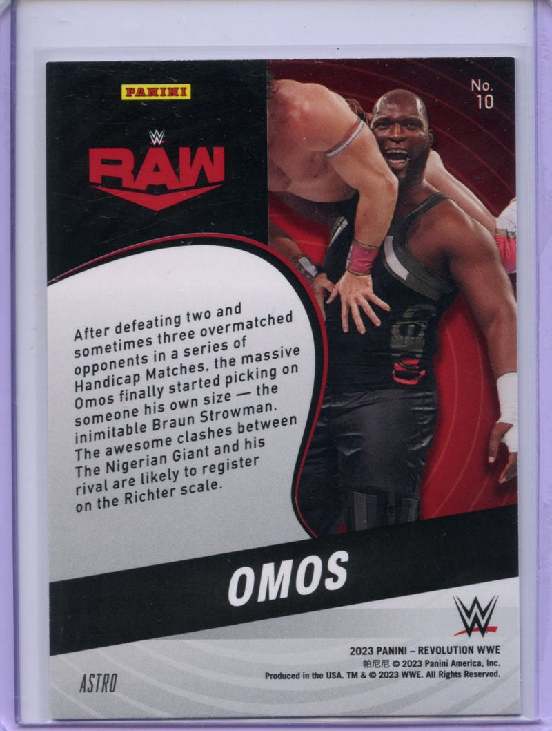 2023 Revolution WWE Omos Astro