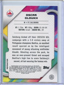 2024-25 Topps Finest UEFA Oscar Gloukh Refractor