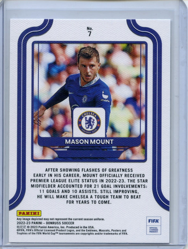 2022-23 Donruss FIFA Mason Mount Elite Series