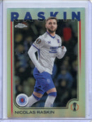 2024-25 Topps Chrome UEFA Club Comps Nicolas Raskin Refractor