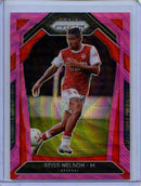 2020-21 Panini Prizm Premier League Reiss Nelson Pink Wave