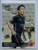2021-22 Topps Bundesliga Stadium Club Chrome Makoto Hasebe Refractor