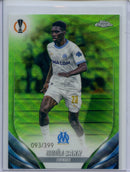 2023-24 Topps Chrome UEFA Ismaila Sarr Neon Green Wave 93/399
