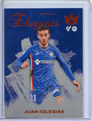 2025-26 Panini Pitch Kings Juan Iglesias Elegance Amber 90/99