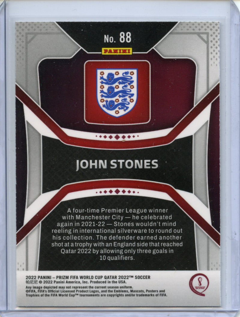 2022 Panini Prizm FIFA World Cup Qatar John Stones