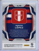 2024 Panini Prizm Copa America Marcos Lopez Silver