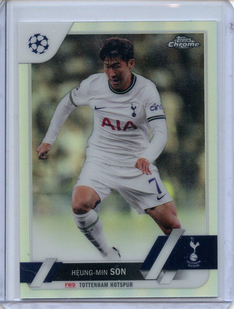 2022-23 Topps Chrome UEFA Heung-Min Son Refractor