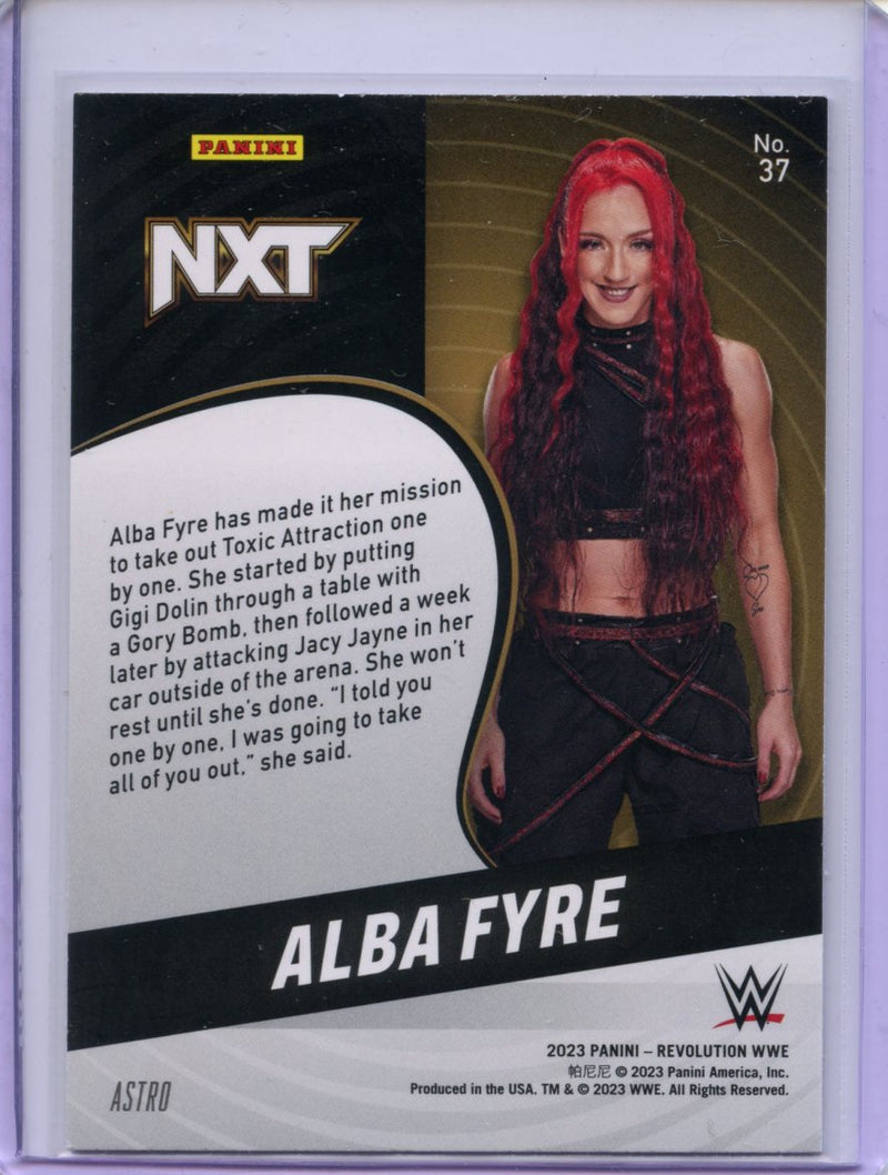 2023 Revolution WWE Alba Fyre Astro