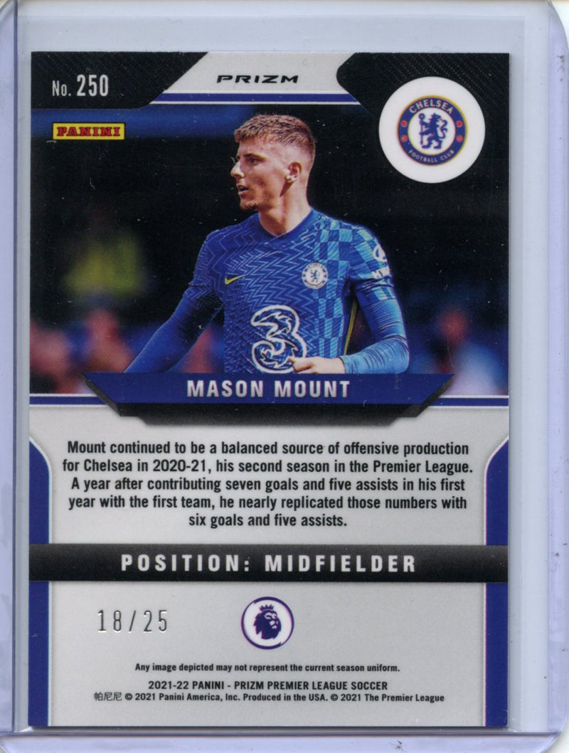 2021-22 Panini Prizm Premier League Mason Mount Bronze 18/25