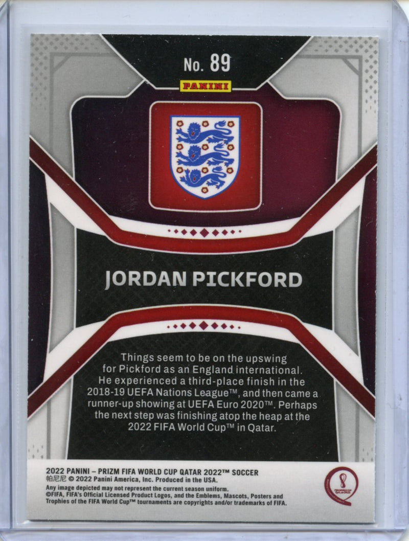 2022 Panini Prizm FIFA World Cup Qatar Jordan Pickford