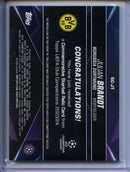 2023-24 Topps UEFA CC Julian Brandt Starball Commemorative Relic