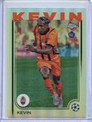 2024-25 Topps Chrome UEFA Club Comps Kevin Refractor