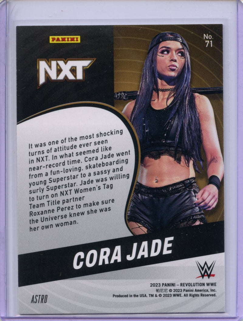 2023 Revolution WWE Cora Jade Astro
