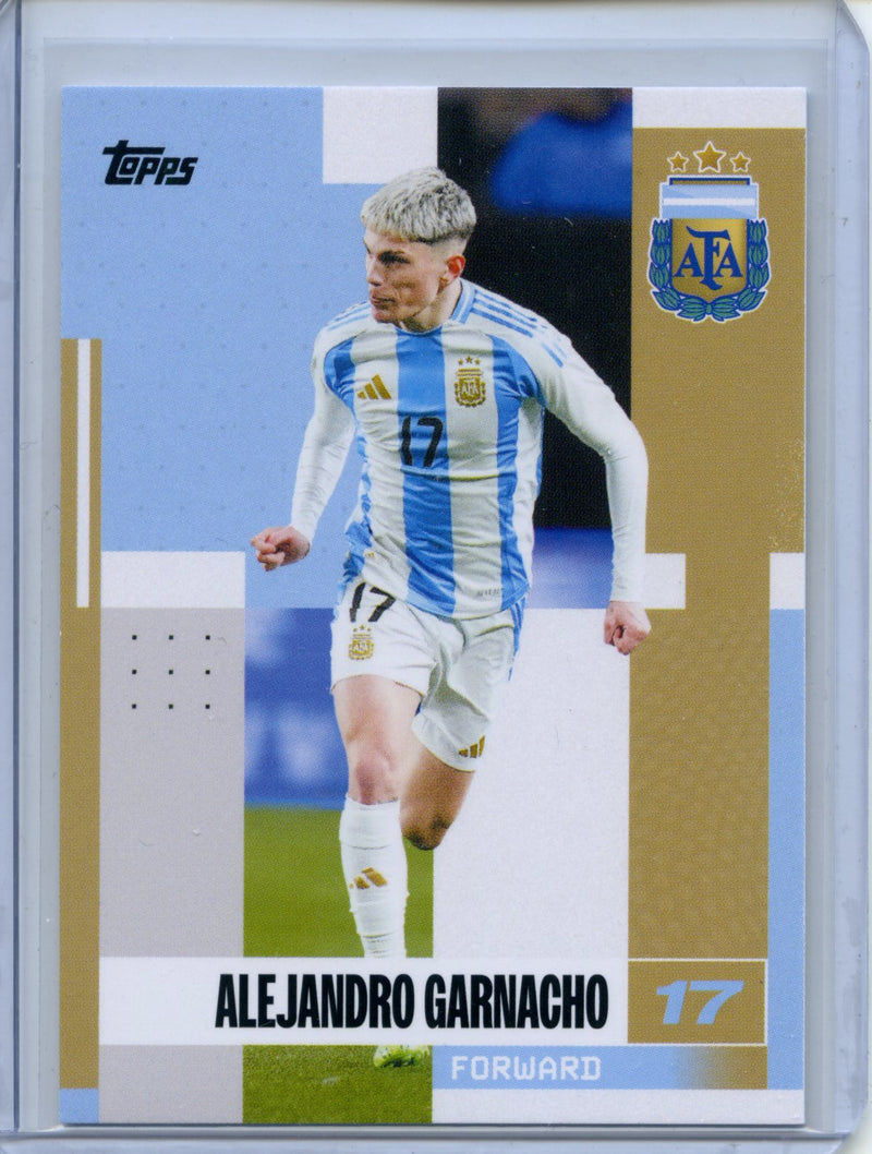 2024-25 Topps Argentina Team Set Alejandro Garnacho