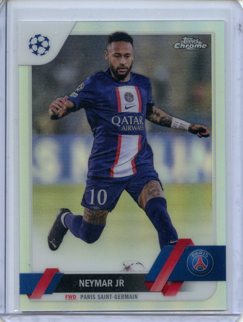 2022-23 Topps Chrome UEFA Neymar Jr Refractor