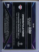 2023-24 Topps UEFA CC Benjamin Sesko Starball Commemorative Relic