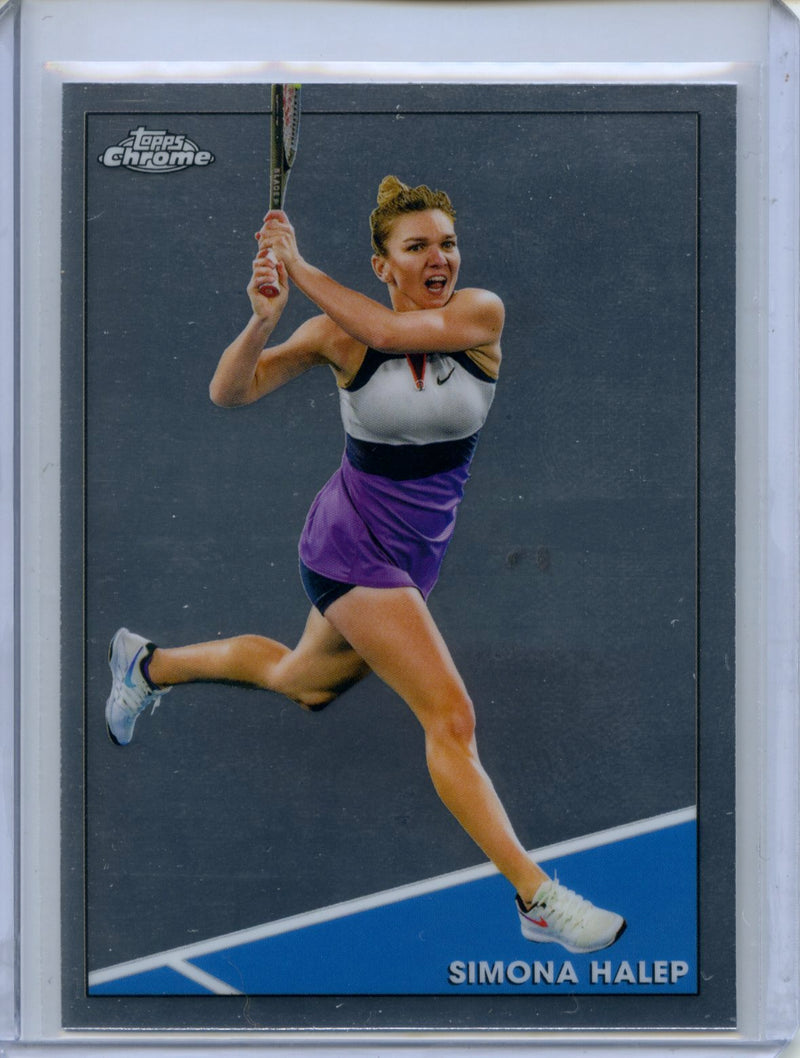 2021 Topps Chrome Tennis Simona Halep