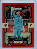2024 Prizm K-League Soccer In-Jae Hwang Red Prizm 46/99