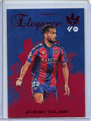 2025-26 Panini Pitch Kings Jeremy Toljan Elegance Ruby 42/199