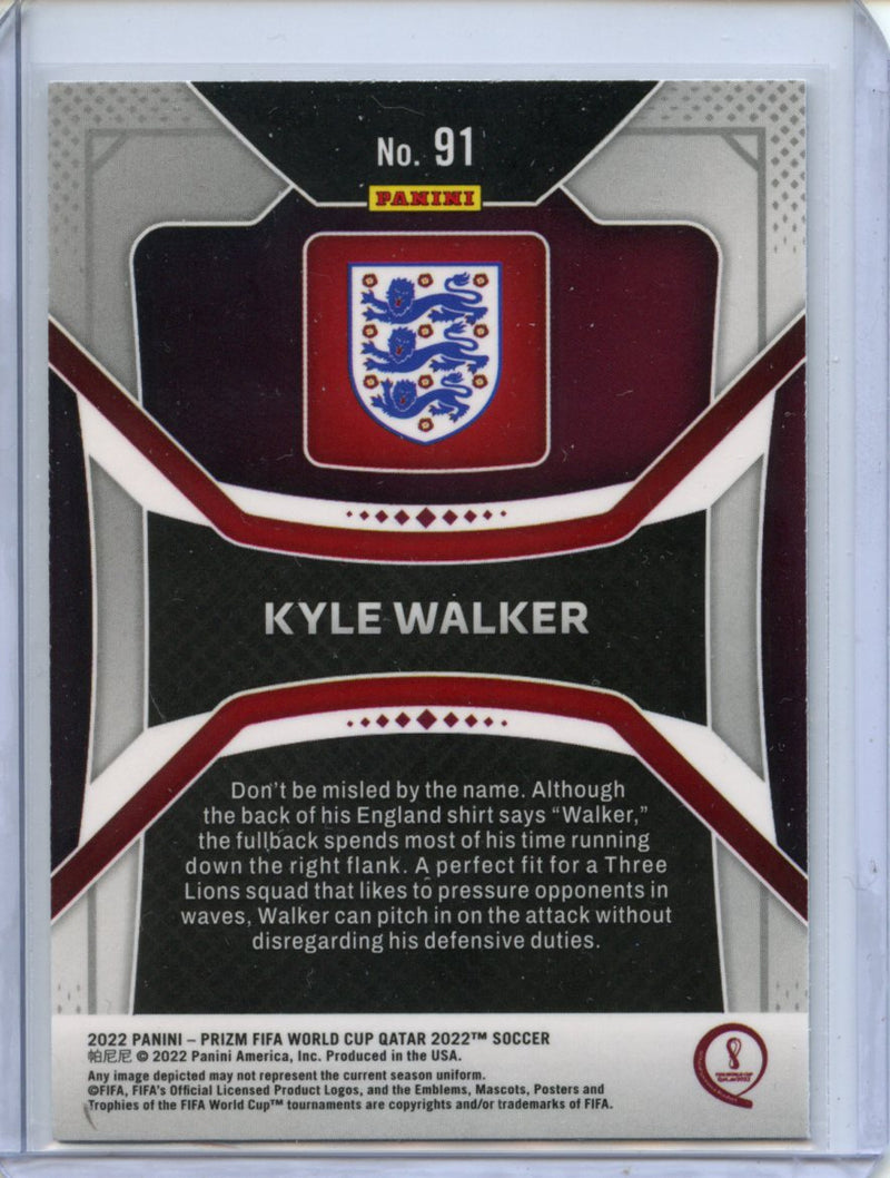 2022 Panini Prizm FIFA World Cup Qatar Kyle Walker