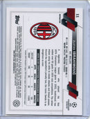 2022-23 Topps Chrome UEFA Zlatan Ibrahimovic Refractor