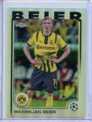 2024-25 Topps Chrome UEFA Club Comps Maximilian Beier Refractor