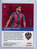2025-26 Panini Pitch Kings Jeremy Toljan Elegance Ruby 42/199