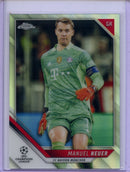 2021-22 Topps Chrome UEFA CL Manuel Neuer Refractor