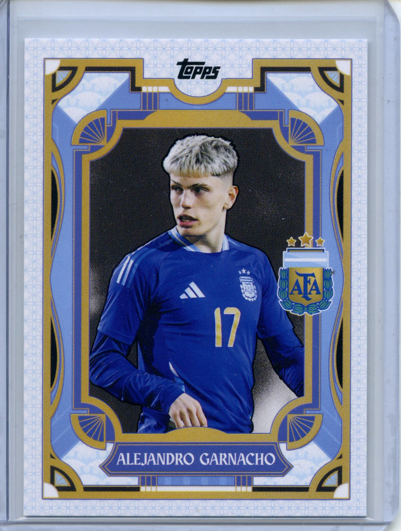 2024-25 Topps Argentina Team Set Alejandro Garnacho Tango