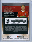 2021-22 Topps Bundesliga Stadium Club Chrome Nils Petersen Refractor
