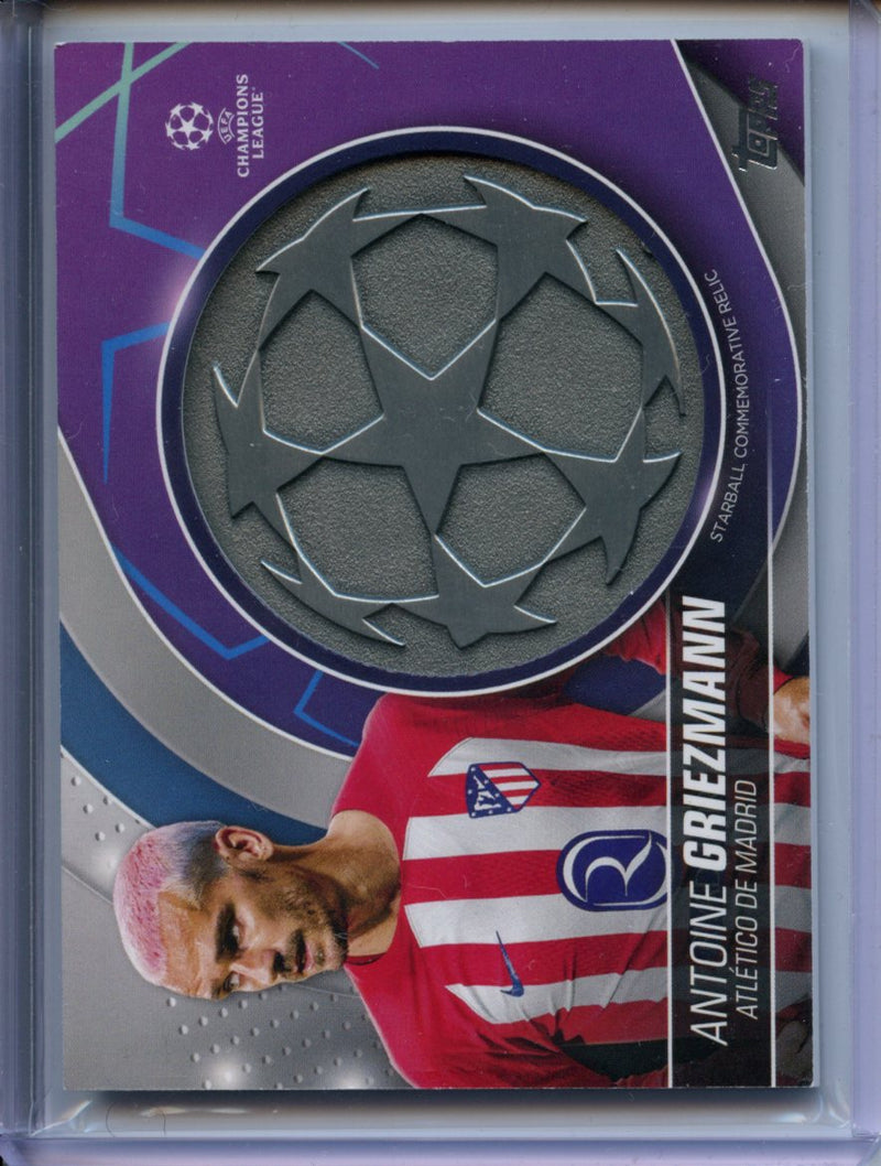 2023-24 Topps UEFA CC Antoine Griezmann Starball Commemorative Relic