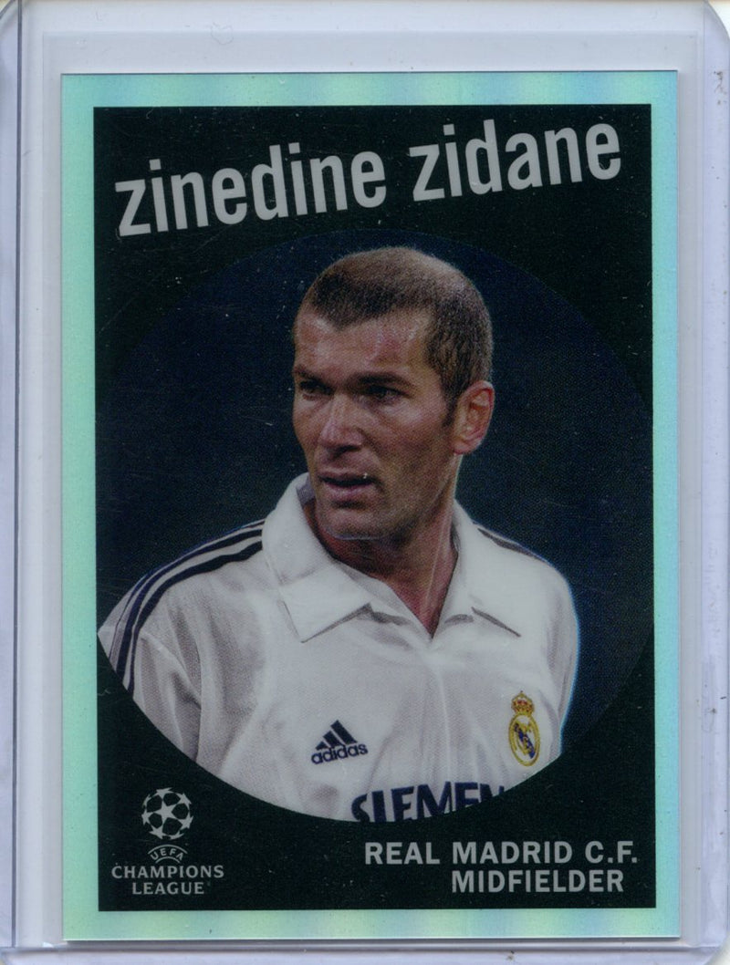 2022-23 Topps Chrome UEFA Zinedine Zidane 1959 Topps