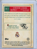 2022-23 Topps Chrome UEFA Zinedine Zidane 1959 Topps