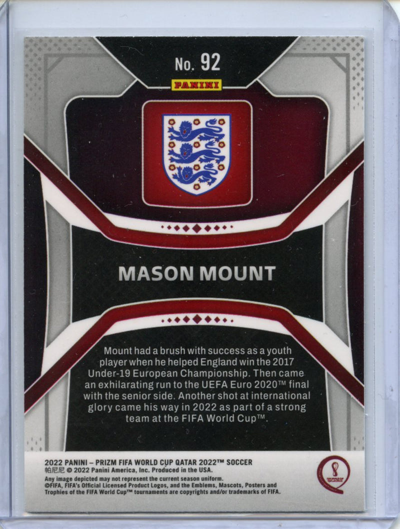 2022 Panini Prizm FIFA World Cup Qatar Mason Mount