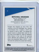 2021 Topps Chrome Tennis Mitchell Krueger