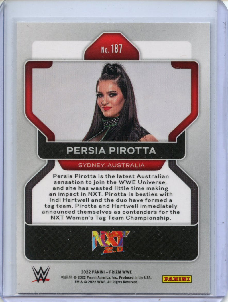 2022 Prizm WWE Persia Pirotta