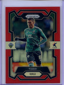 2024 Prizm K-League Soccer Tiago Red Prizm 1/99